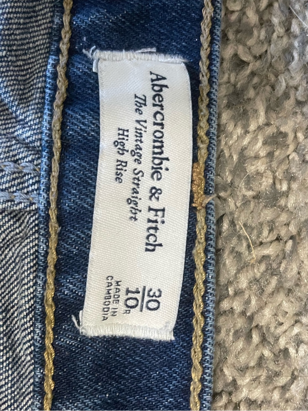 Abercrombie & Fitch women’s  Straight Jeans